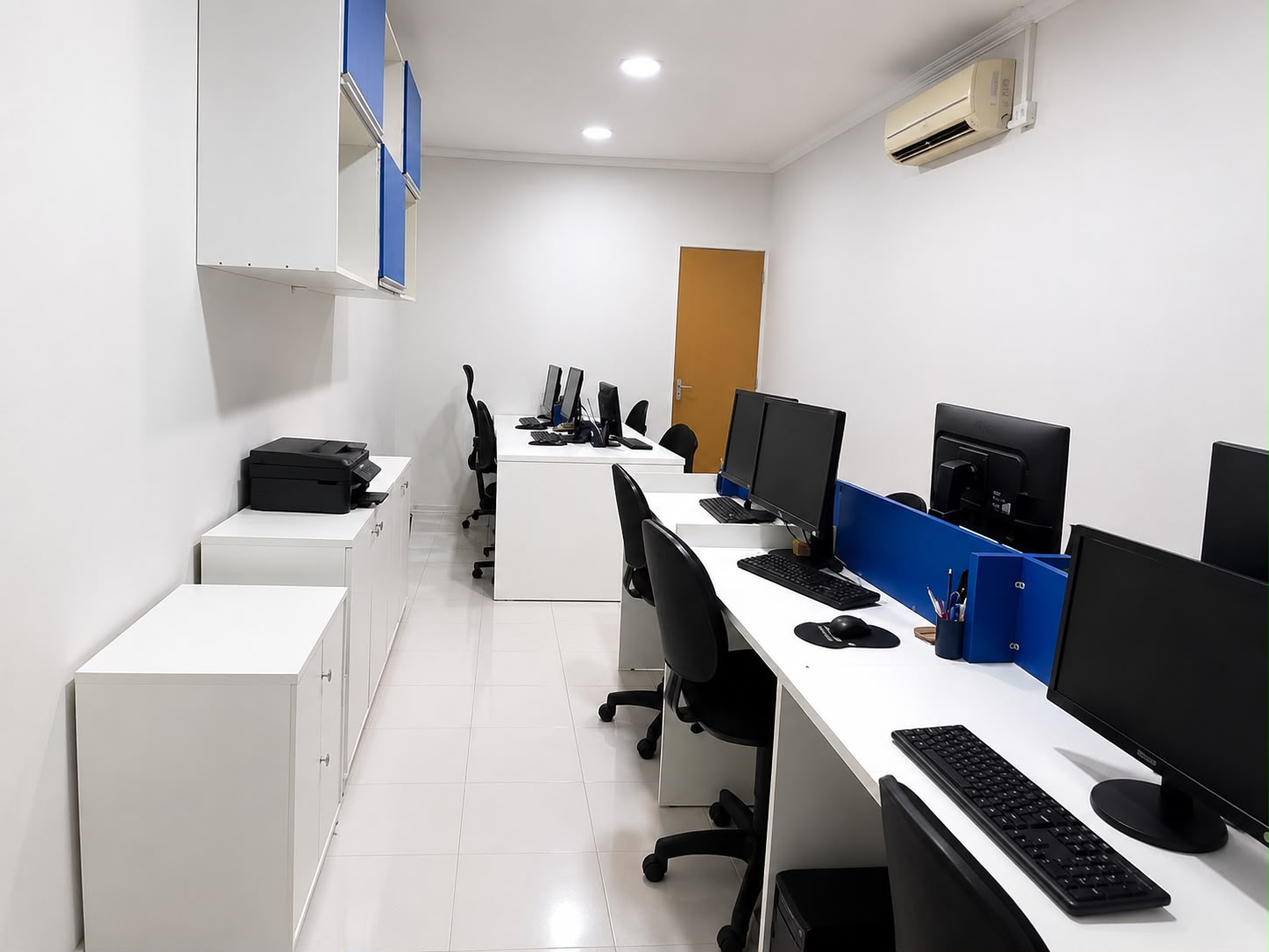Estrutura de trabalho da RM Soluções Contábeis